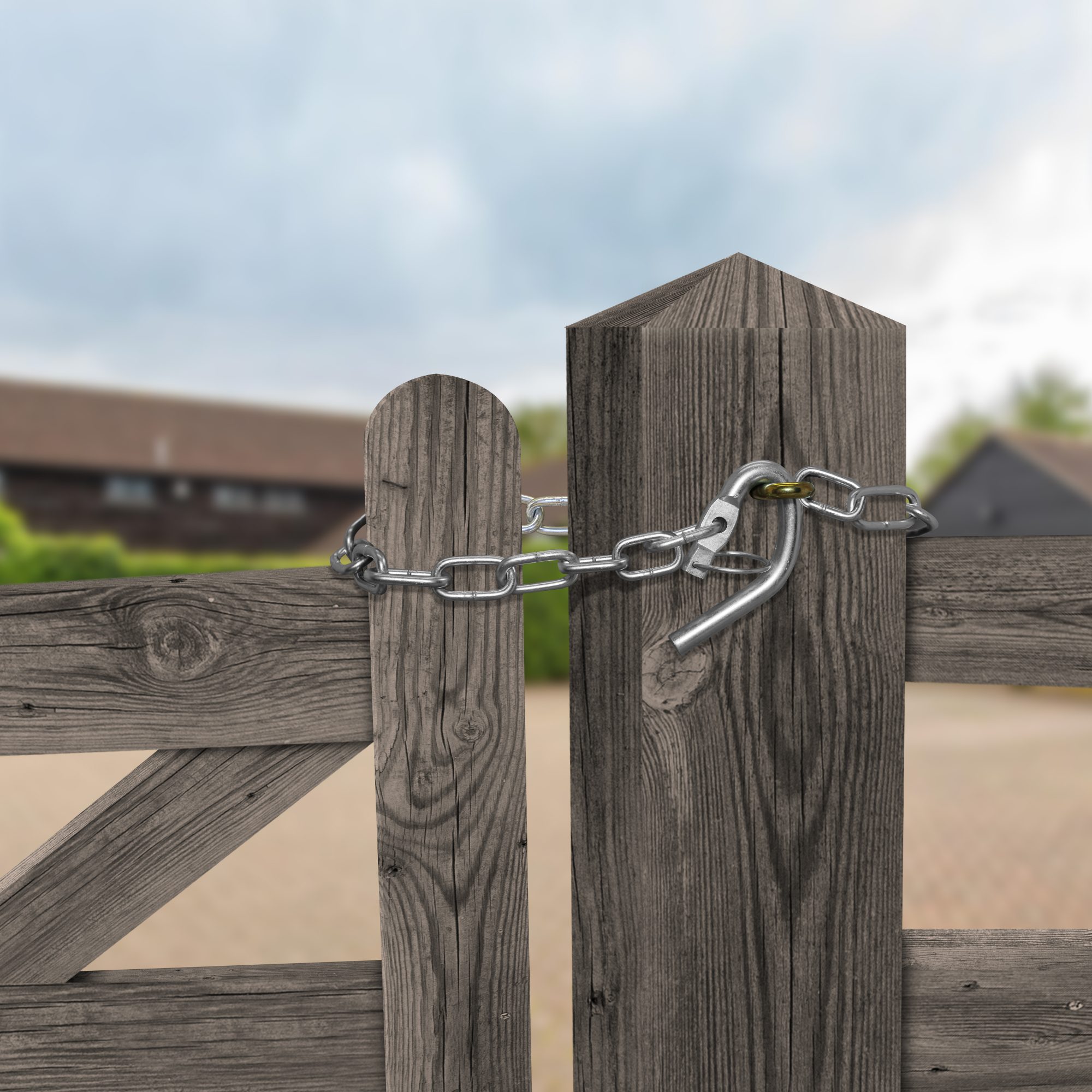 Eliza Tinsley BZP Gate Fastener Ropes & Chains Mole Avon