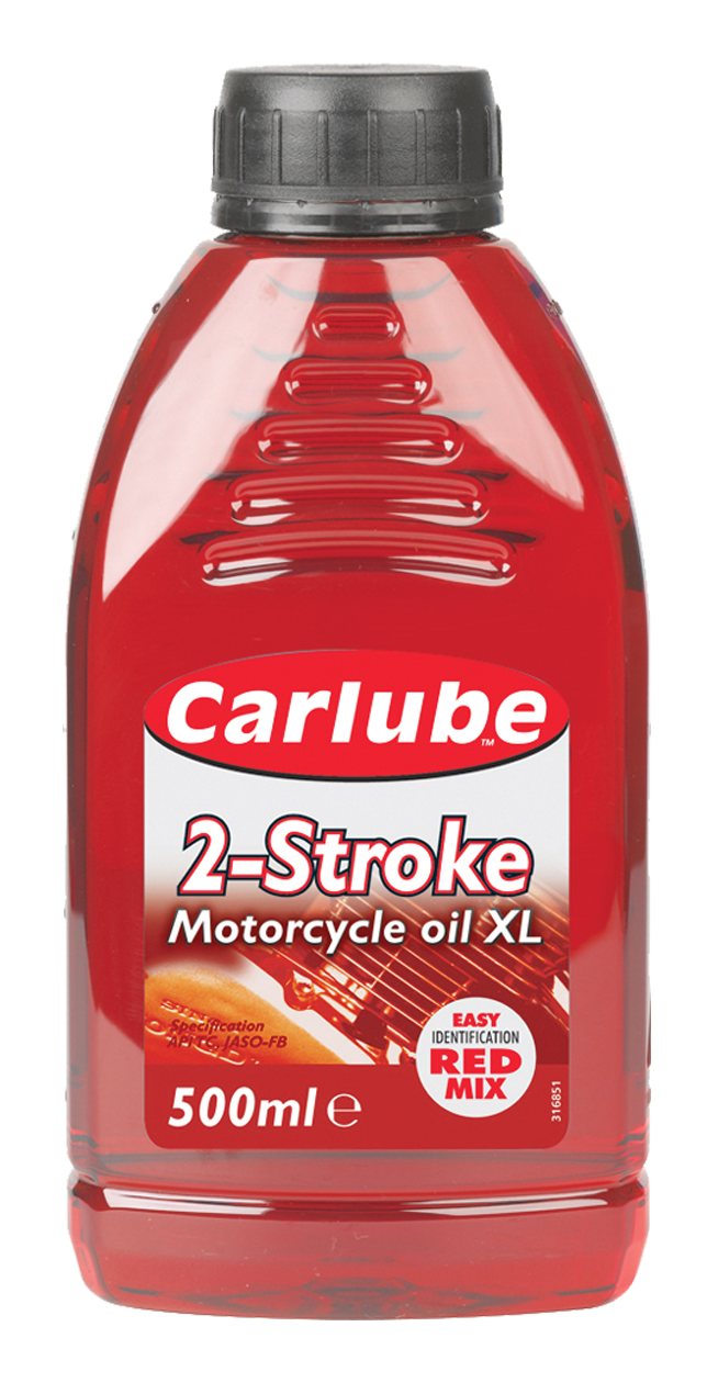 Autocare Carlube 2Stroke Motorcycle Oil XL 500ml Engine Oils Mole Avon