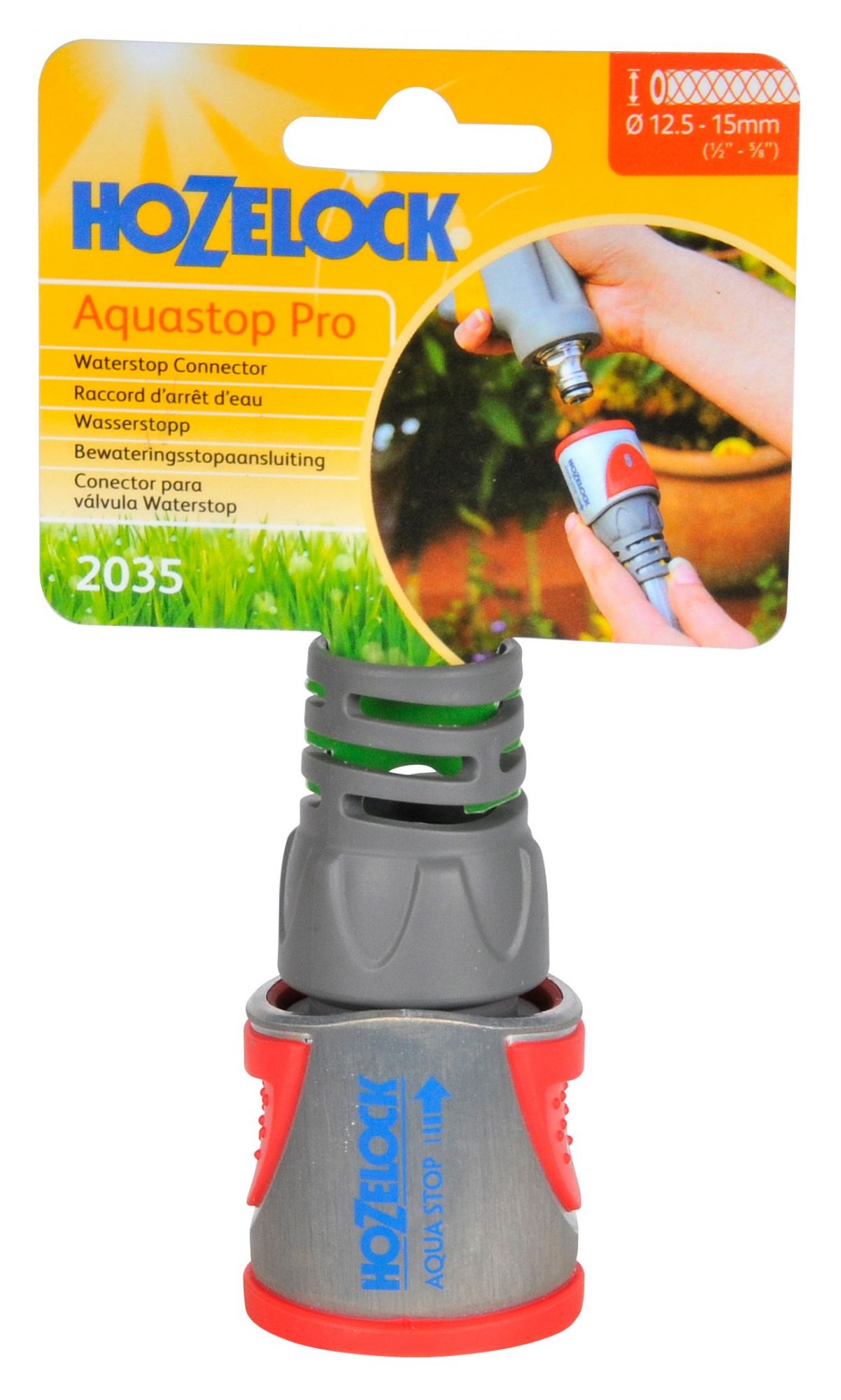 HOZELOCK Hozelock Aquastop Pro Metal Connector 2035 Hoses