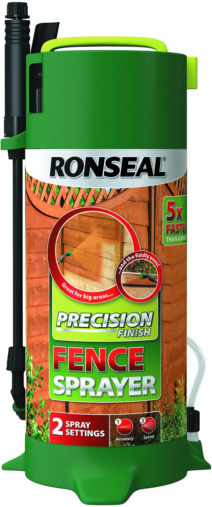 Ronseal fence paint sprayer discount