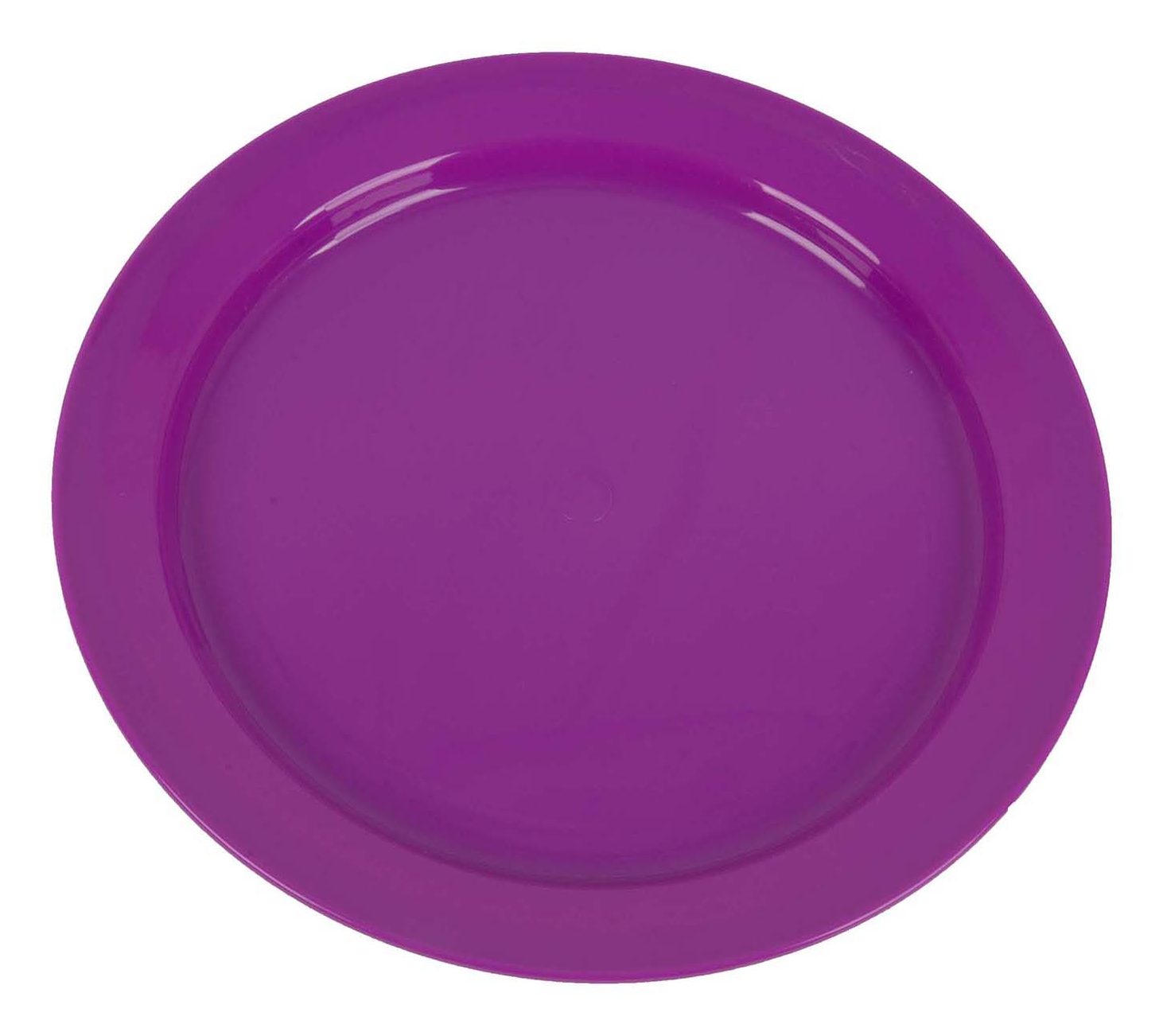 Highlander Plastic Camping Plate 24cm Outdoor Cooking Mole Avon