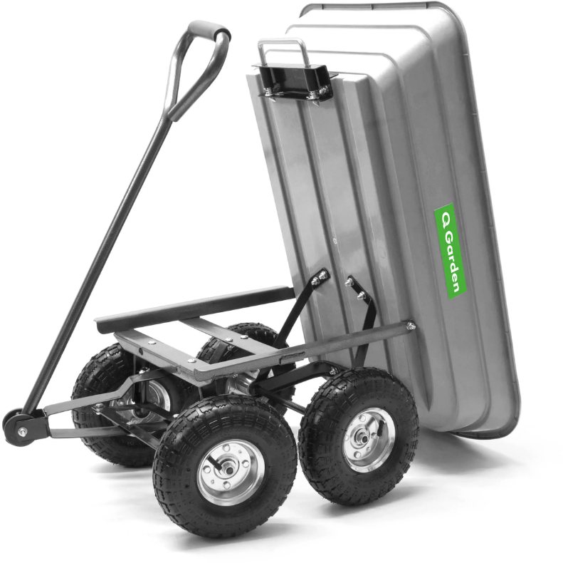QGARDEN Poly Garden Cart 150kg Storage & Bins Mole Avon