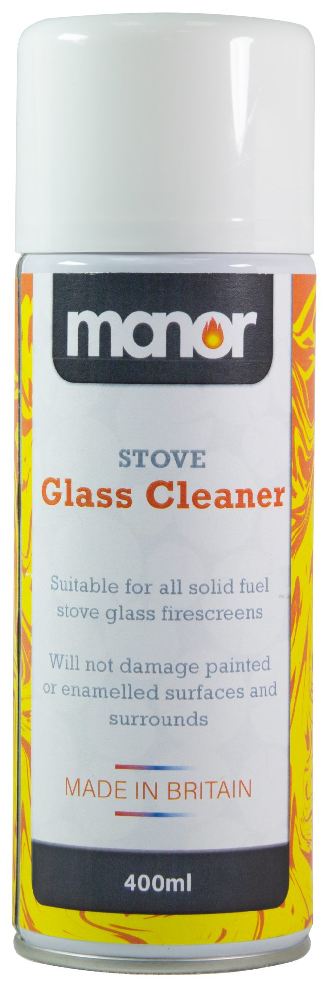 MANOR Manor Stove Glass Cleaner 400ml Stove Maintenance Mole Avon