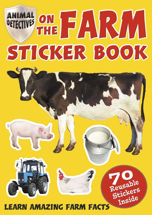 On The Farm Sticker Book - Books - Mole Avon