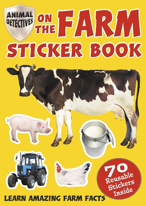 On The Farm Sticker Book - Books - Mole Avon On The Farm Sticker Book - Books - Mole Avon