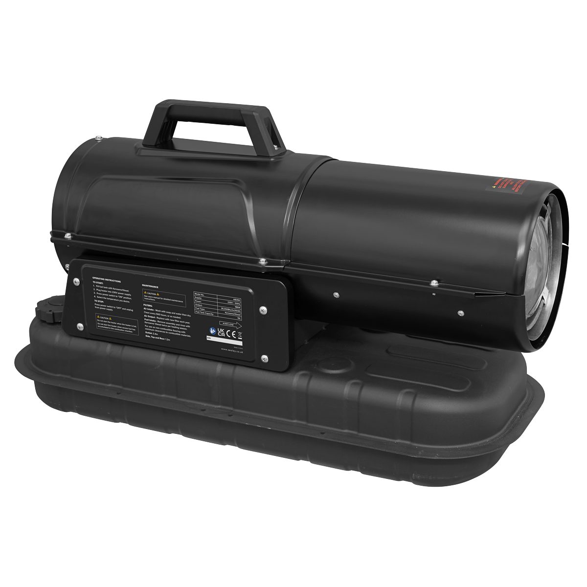 Sealey Space Heater 10kw Stoves & Heaters Mole Avon