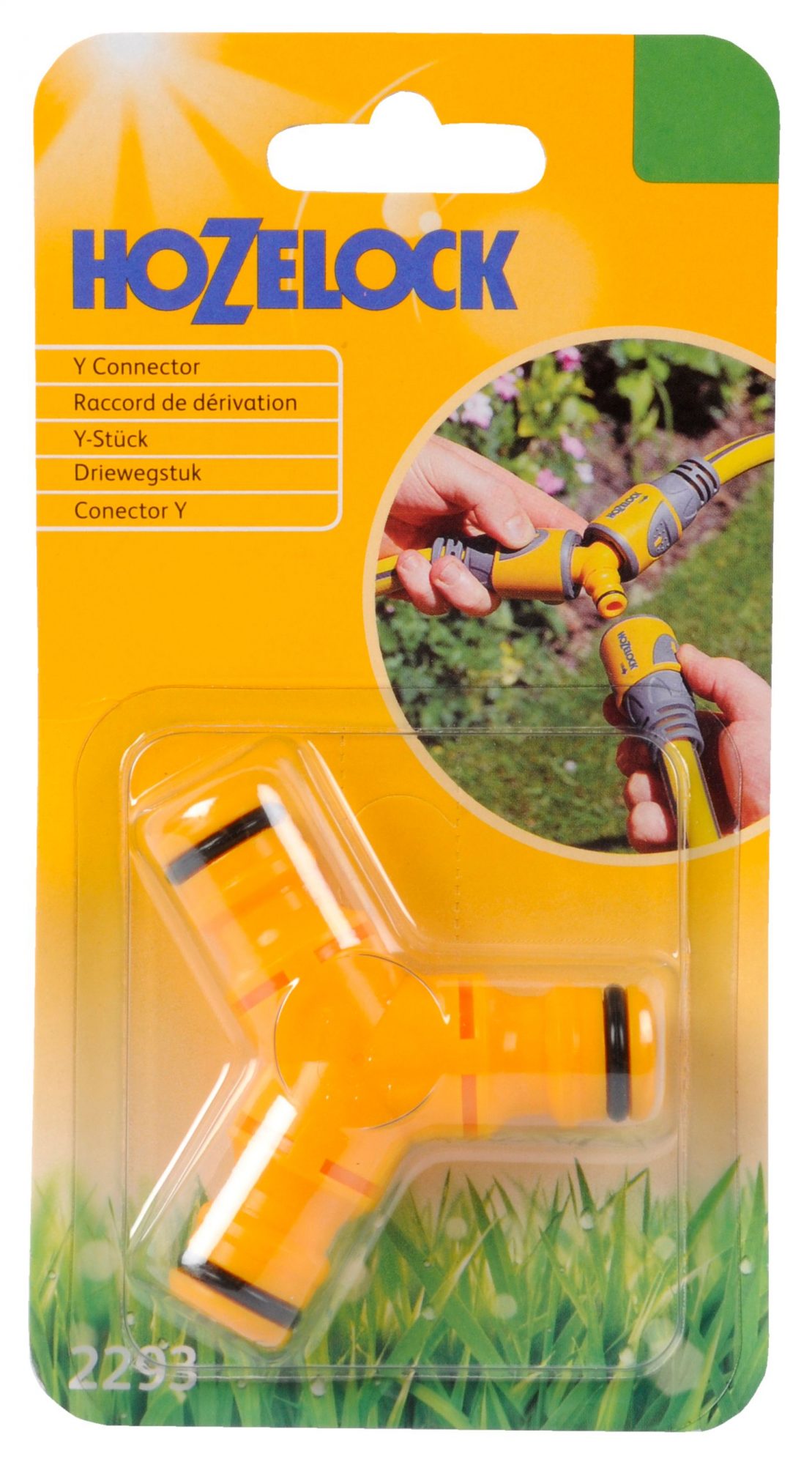 HOZELOCK Hozelock Y Connector 2293 Hoses & Accessories Mole Avon