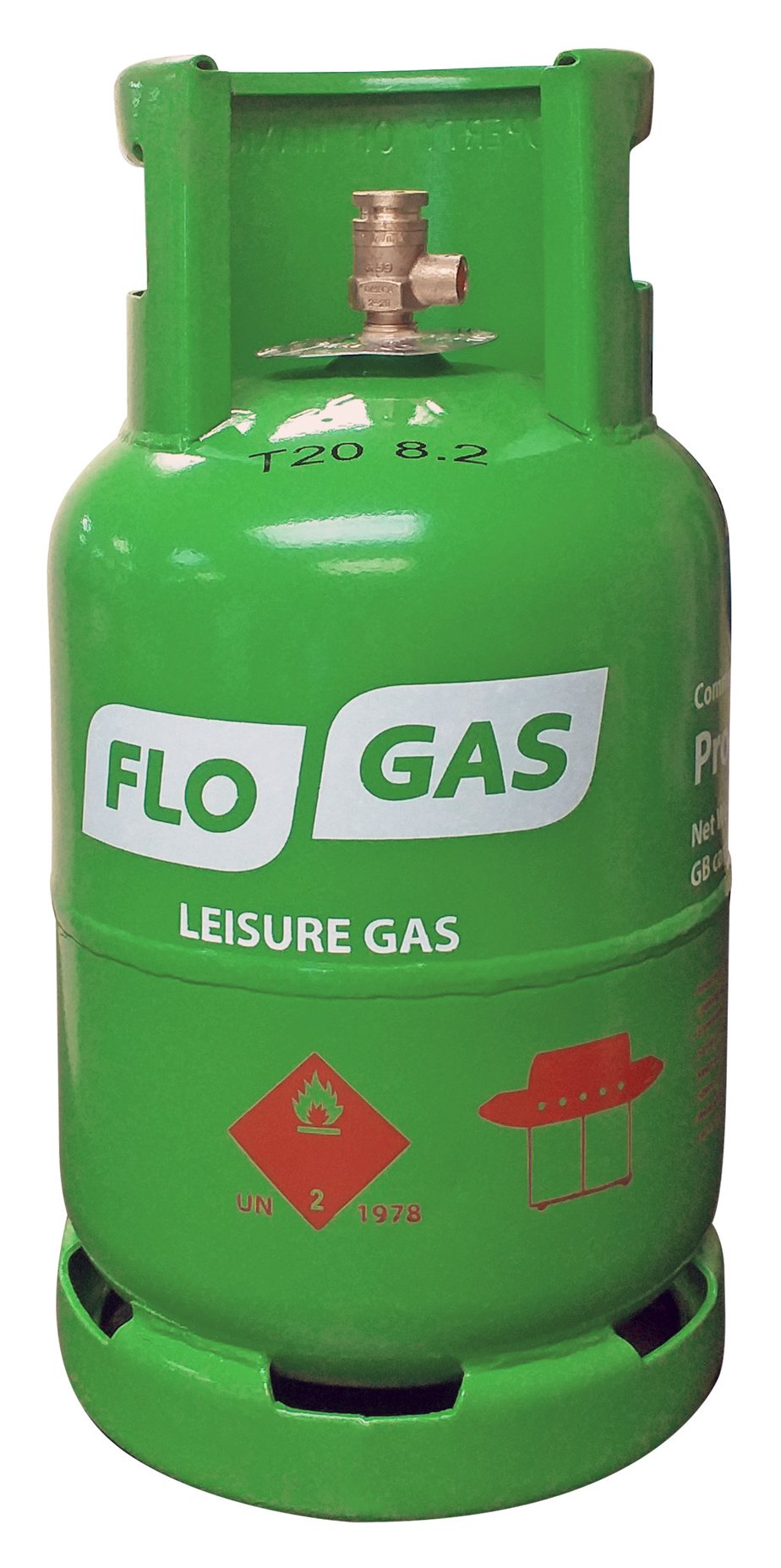 Flogas Leisure Propane Gas Cylinder Gas Mole Avon