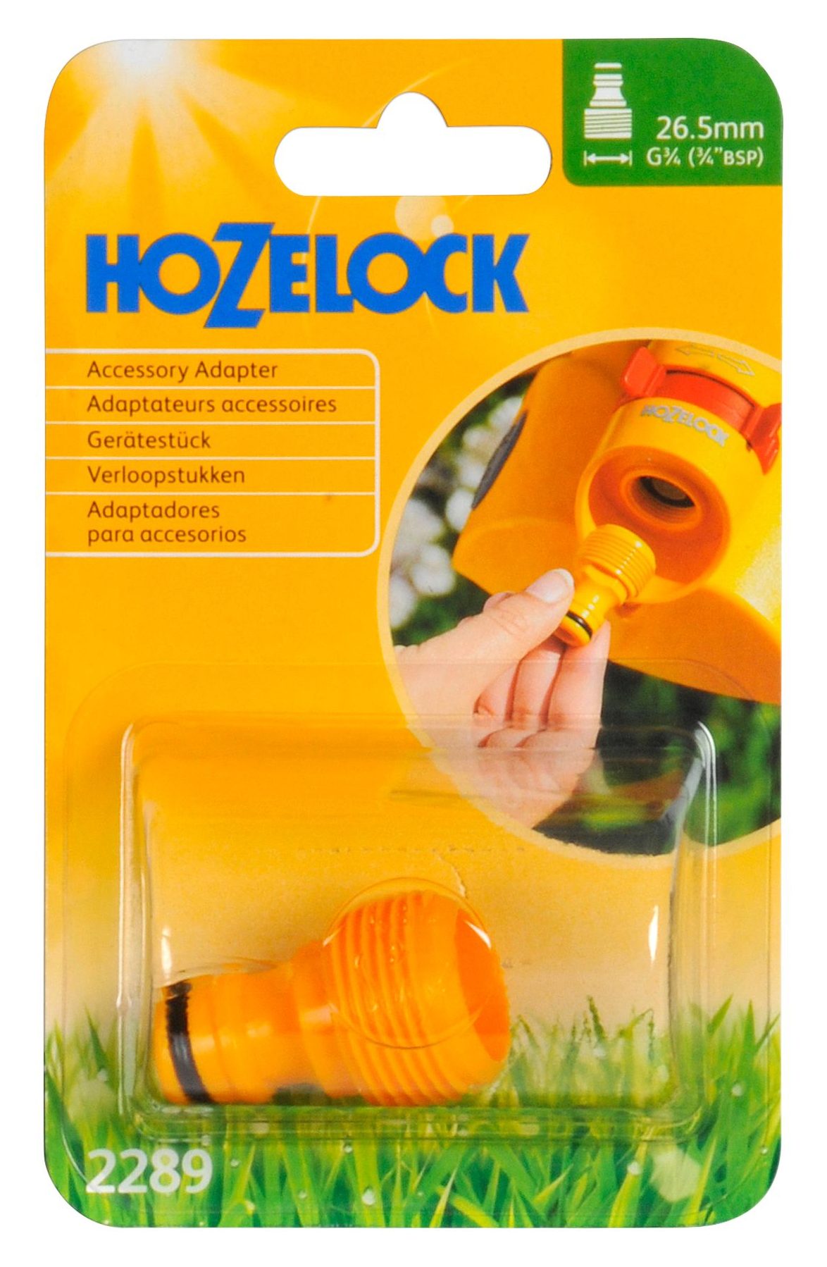 HOZELOCK Hozelock Hose Adaptor 3/4" 2289 Hoses & Accessories Mole Avon