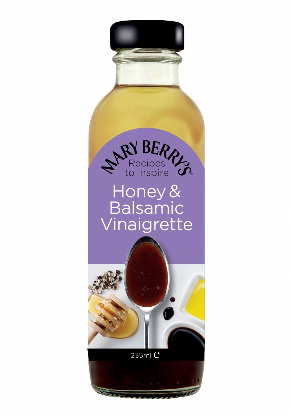 Mary Berry Honey & Balsamic Vinaigrette 235ml Condiments Mole Avon