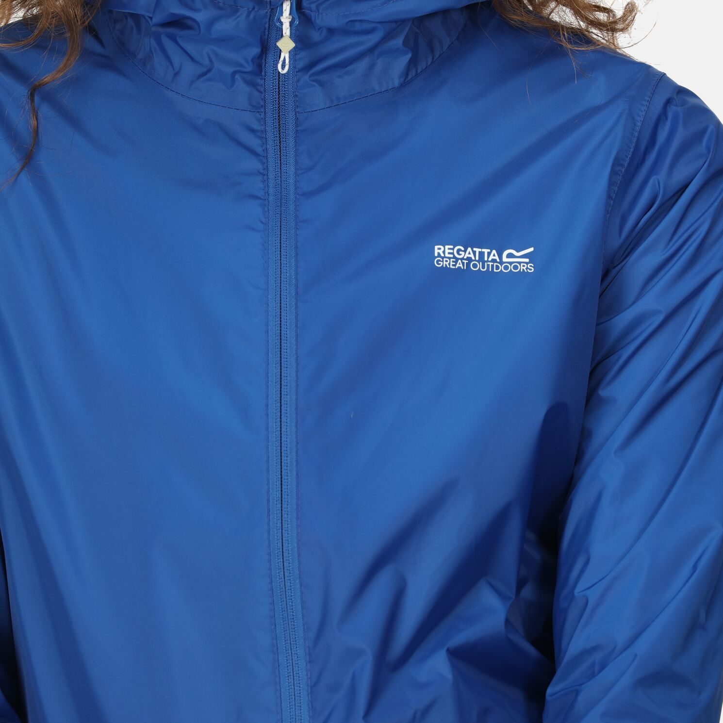 Regatta Waterproof Pack It Jacket Olympian Blue Waterproof Jackets Mole Avon