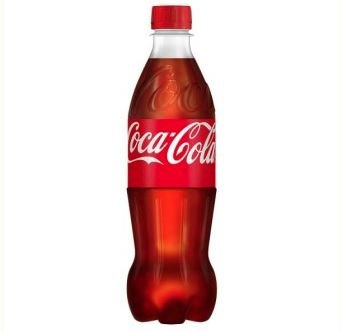 Coca-Cola 500ml ペットボトル Coca Cola 500ml Plastic - Soft Drinks -