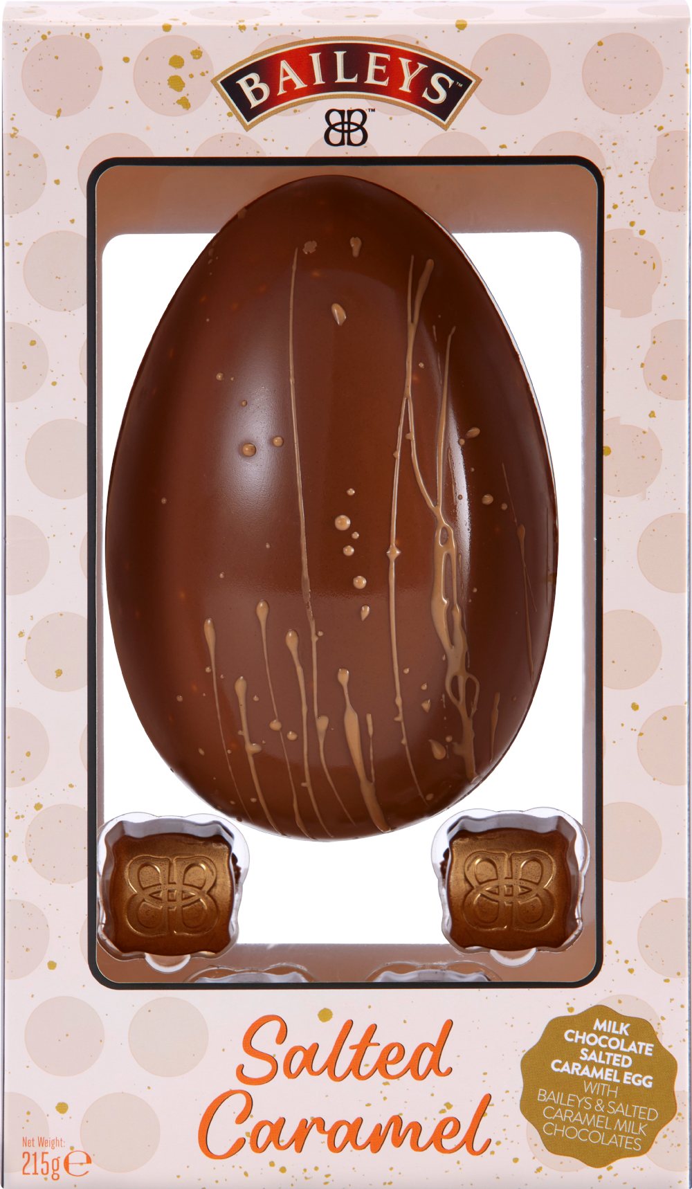 LIR Baileys Salted Caramel Egg With Chocolates 215g Easter Eggs