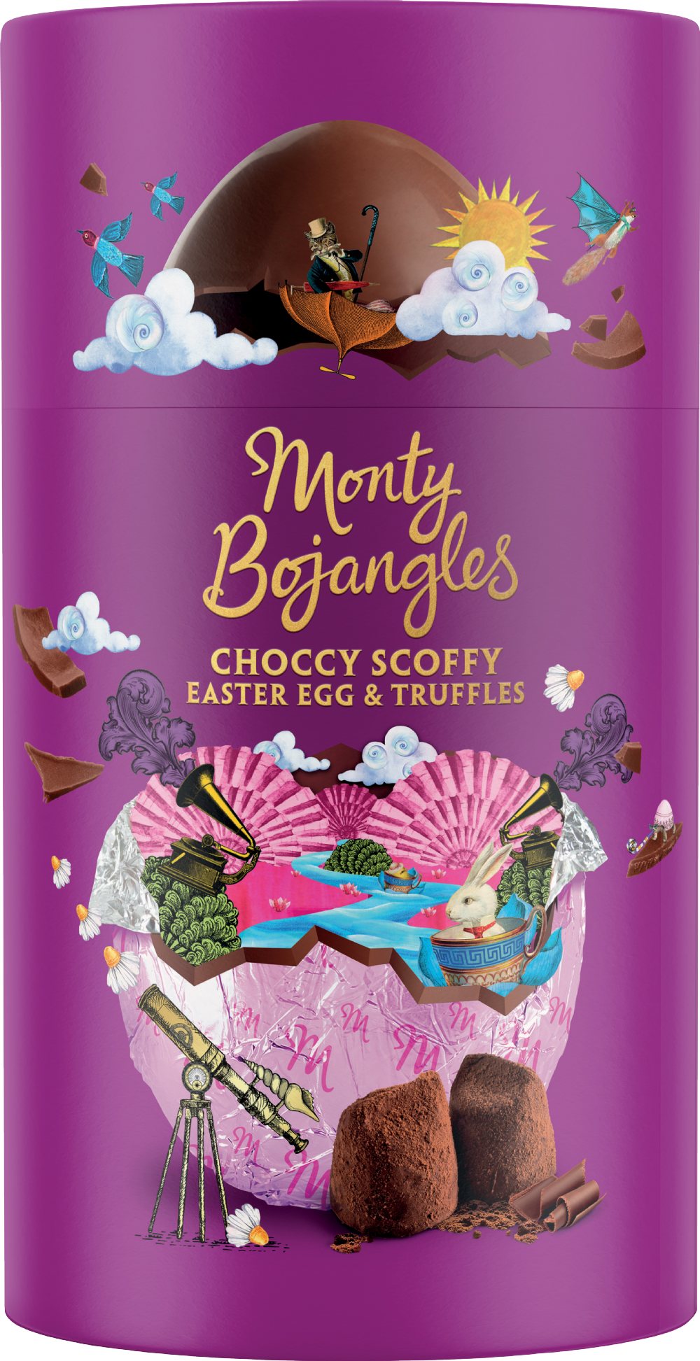 BOJANGLE Monty Bojangles Choccy Scoffy Egg & Truffles 175g Easter