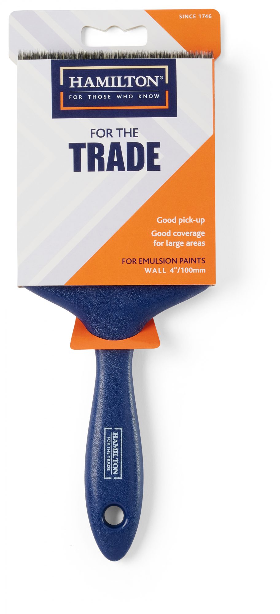 Hamilton For The Trade Emulsion Wall Paint Brush Brushes Mole Avon