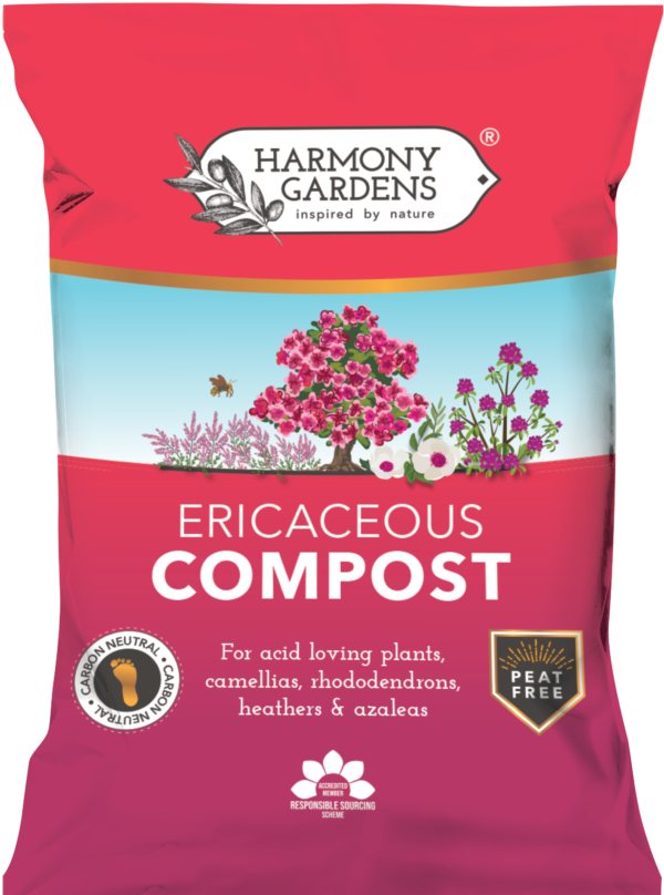 HARMONY Harmony Gardens Peat Free Ericaceous Compost 40L Compost