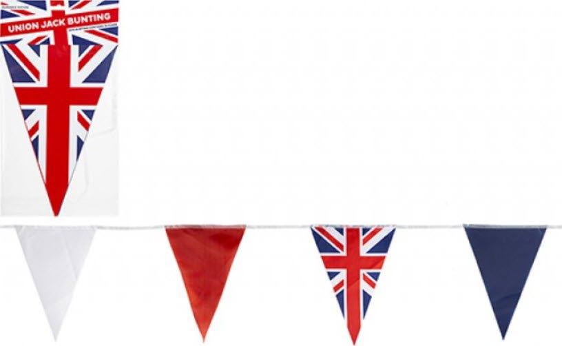 Union Jack Flag Bunting DeListed Mole Avon