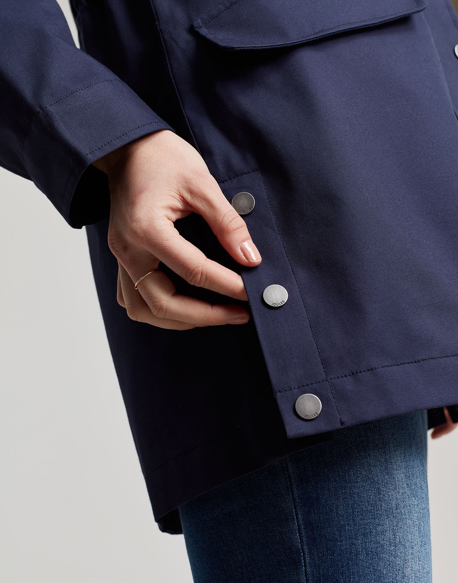 Joules Padstow Raincoat French Navy Jackets, Coats & Gilets Mole Avon