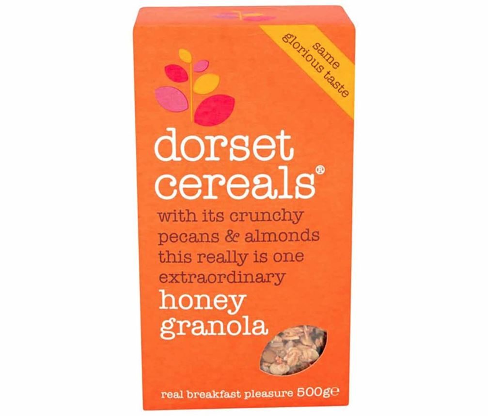 DORSETCE Dorset Honey Granola 500g Cereals Mole Avon