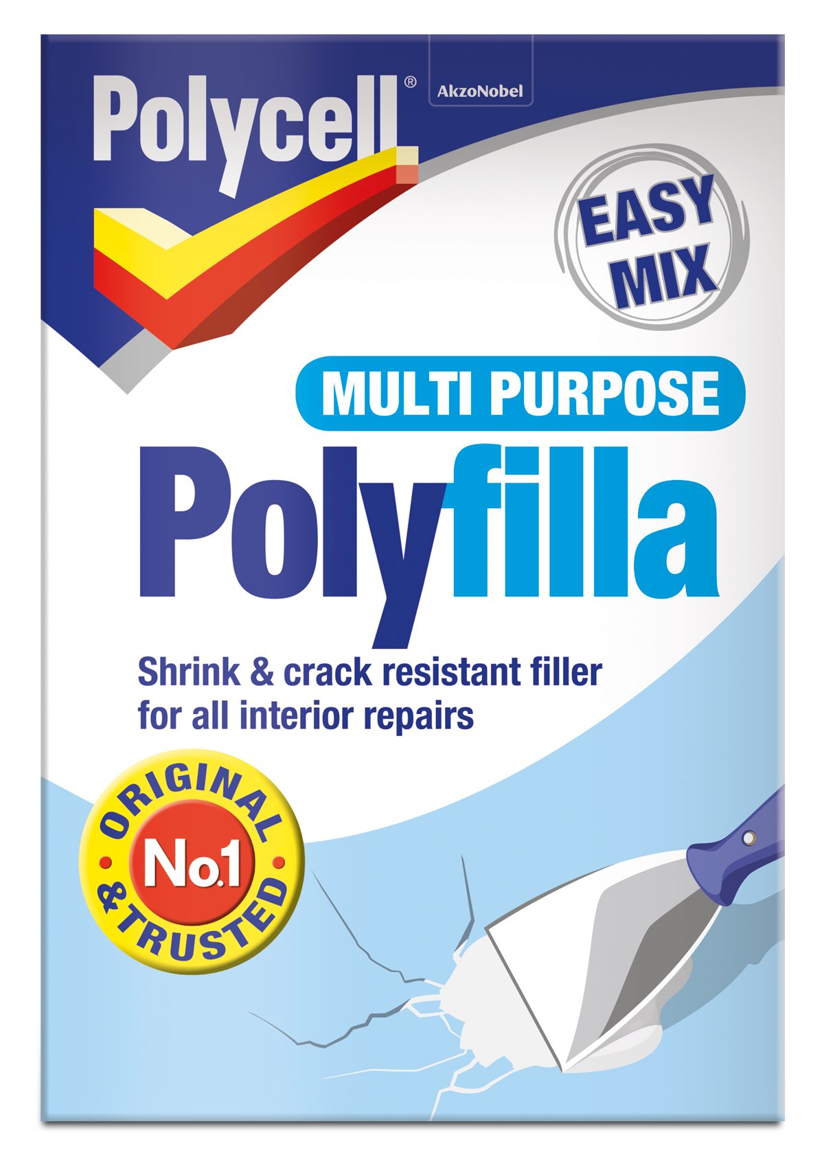Polycell Multi Purpose Polyfilla Powder 900g Sealants & Fillers