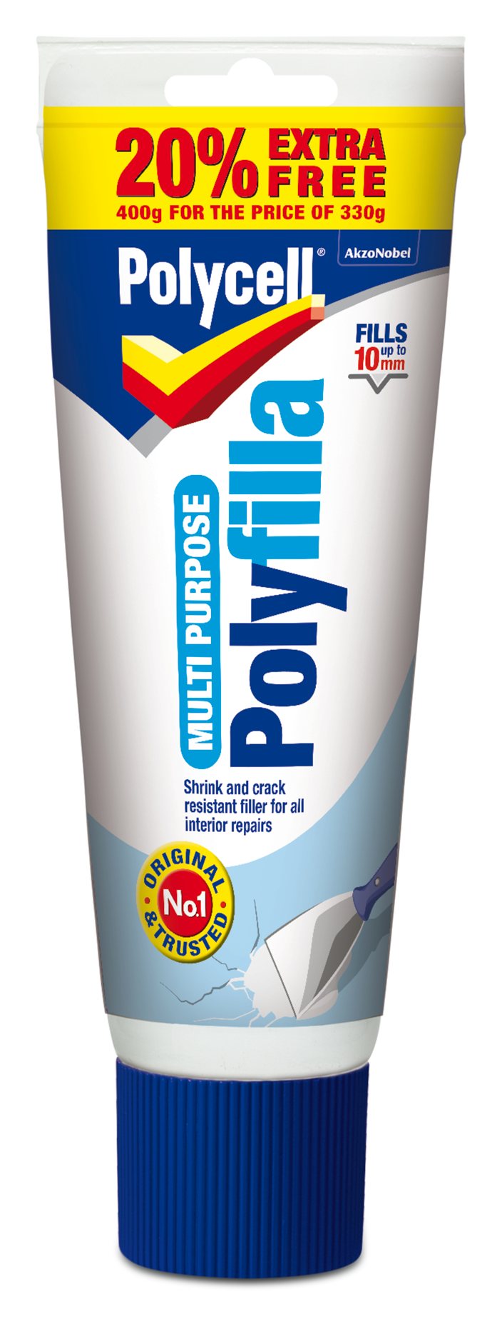 Polycell Multi Purpose Polyfilla 330g +20 Extra Sealants & Fillers