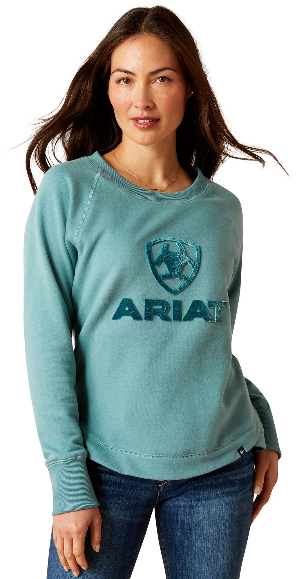 Ariat turquoise best sale jeans