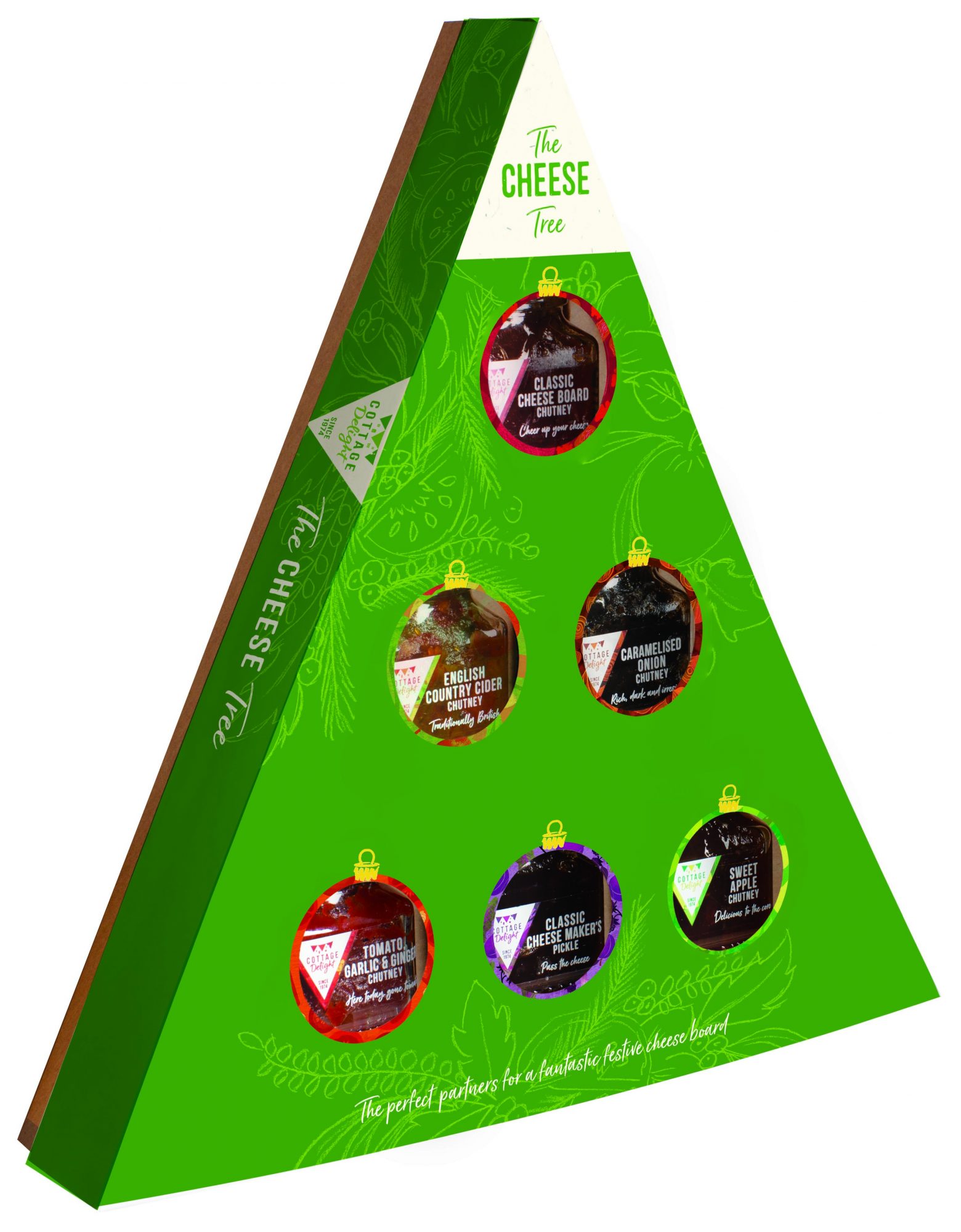 COTTAGED Cottage Delight Cheese Tree Food Mole Avon