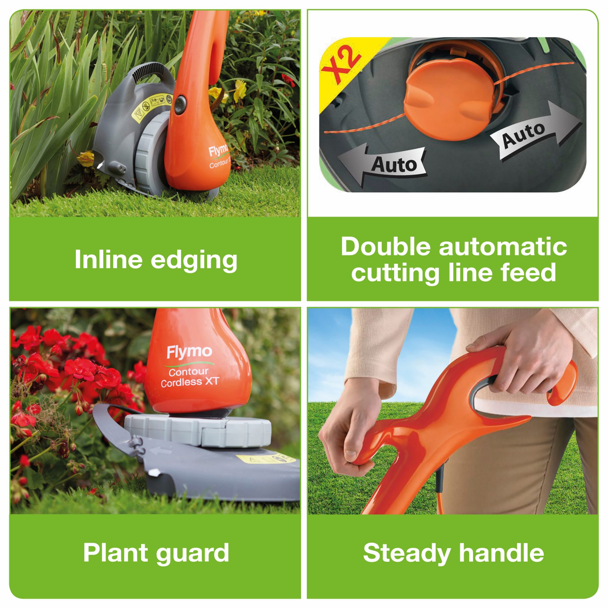 FLYMO Flymo Contour XT Strimmer Brushcutters & Strimmers Mole Avon