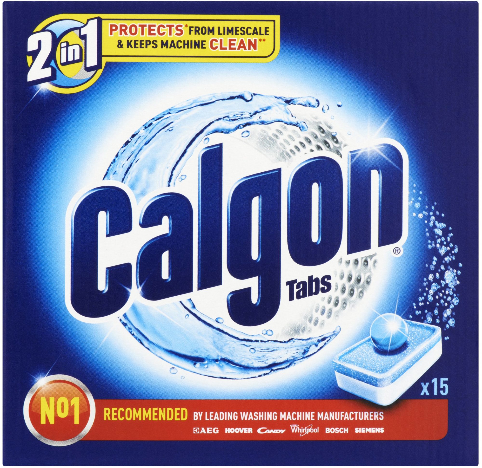 Calgon pastilles Express ball 2 en 1 entretien machine - Distriver 52