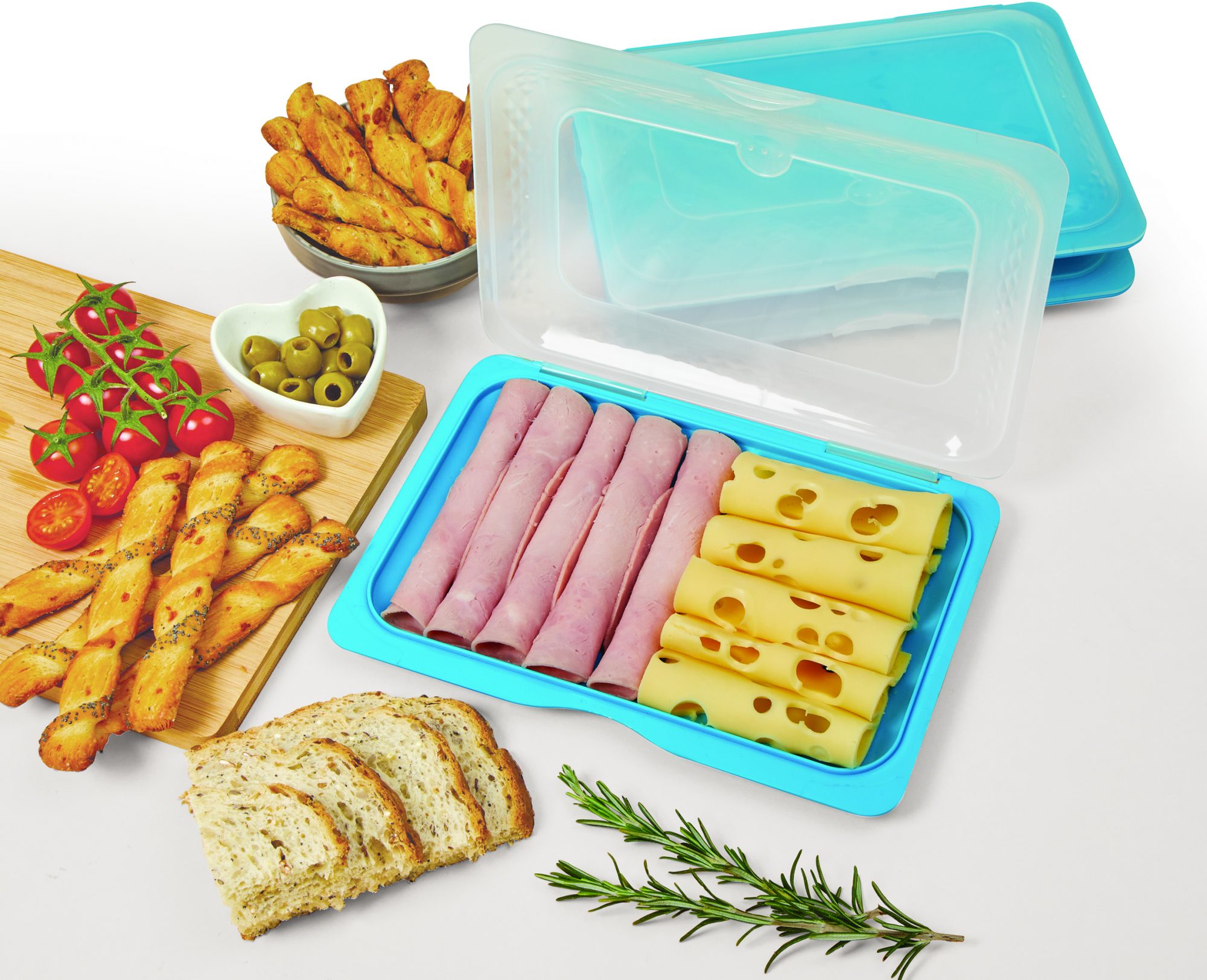 Stay Fresh Food Stacker Box Single Tupperware Mole Avon