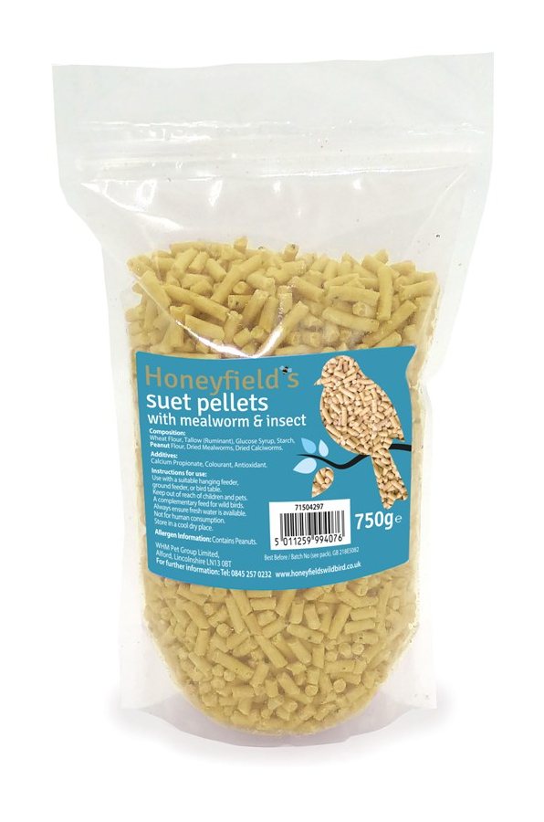 HONEYFIE Honeyfield's Suet Pellets With Mealworms & Insects Suets