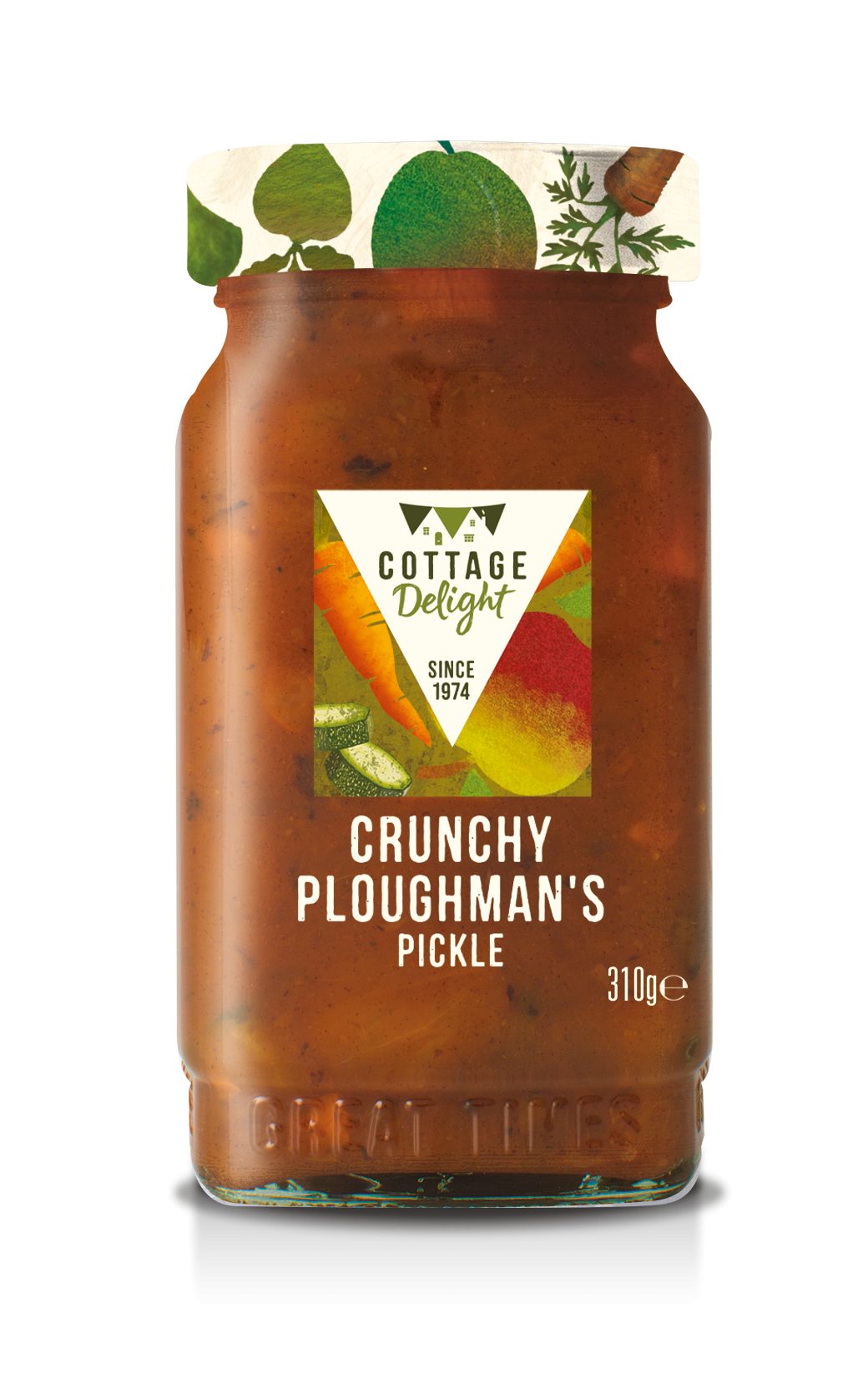 Cottage Delight Crunchy Ploughman's Pickle 310g Chutneys & Preserves
