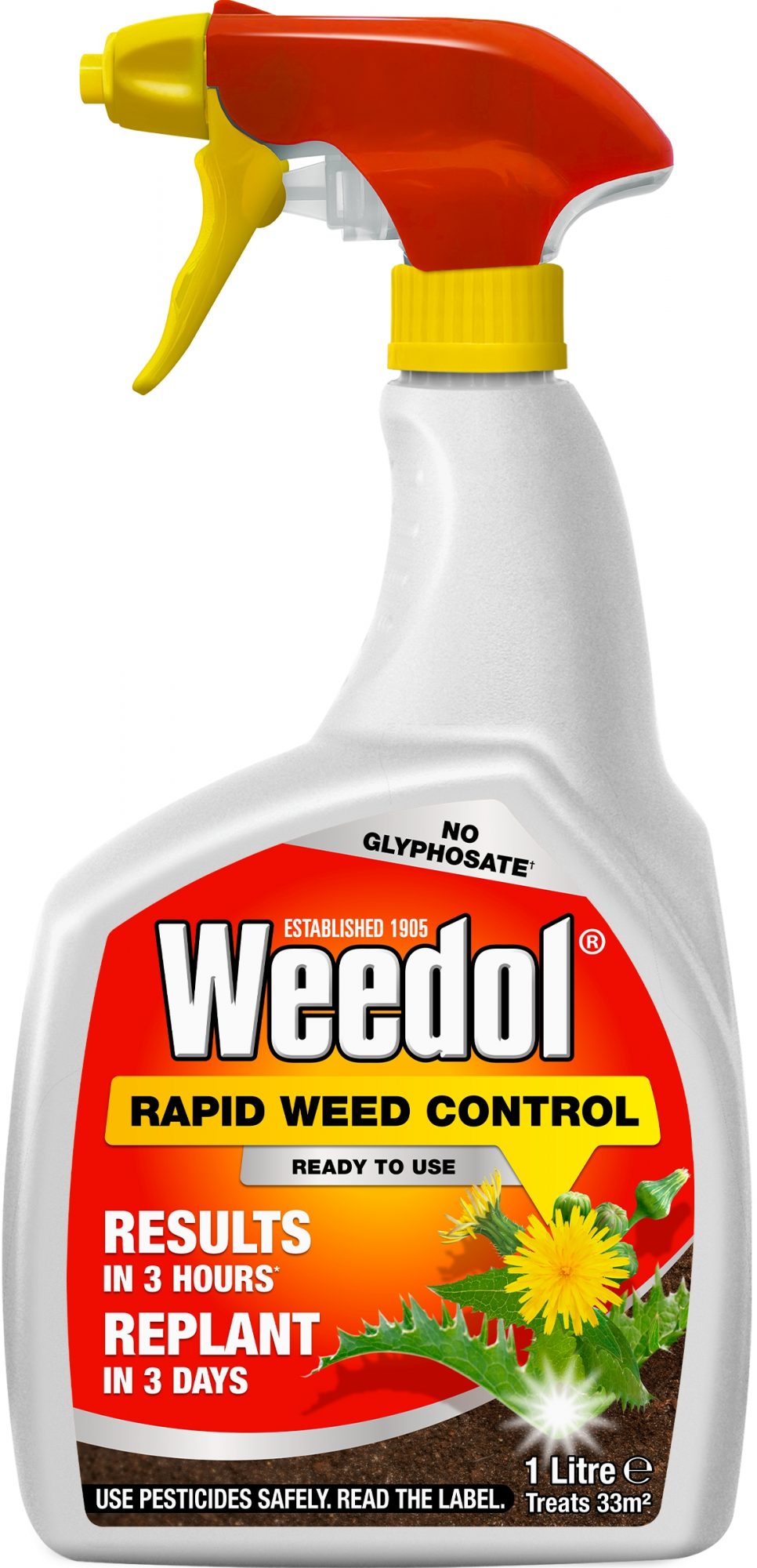 WEEDOL Weedol Rapid Ready To Use 1L Weed Killers Mole Avon