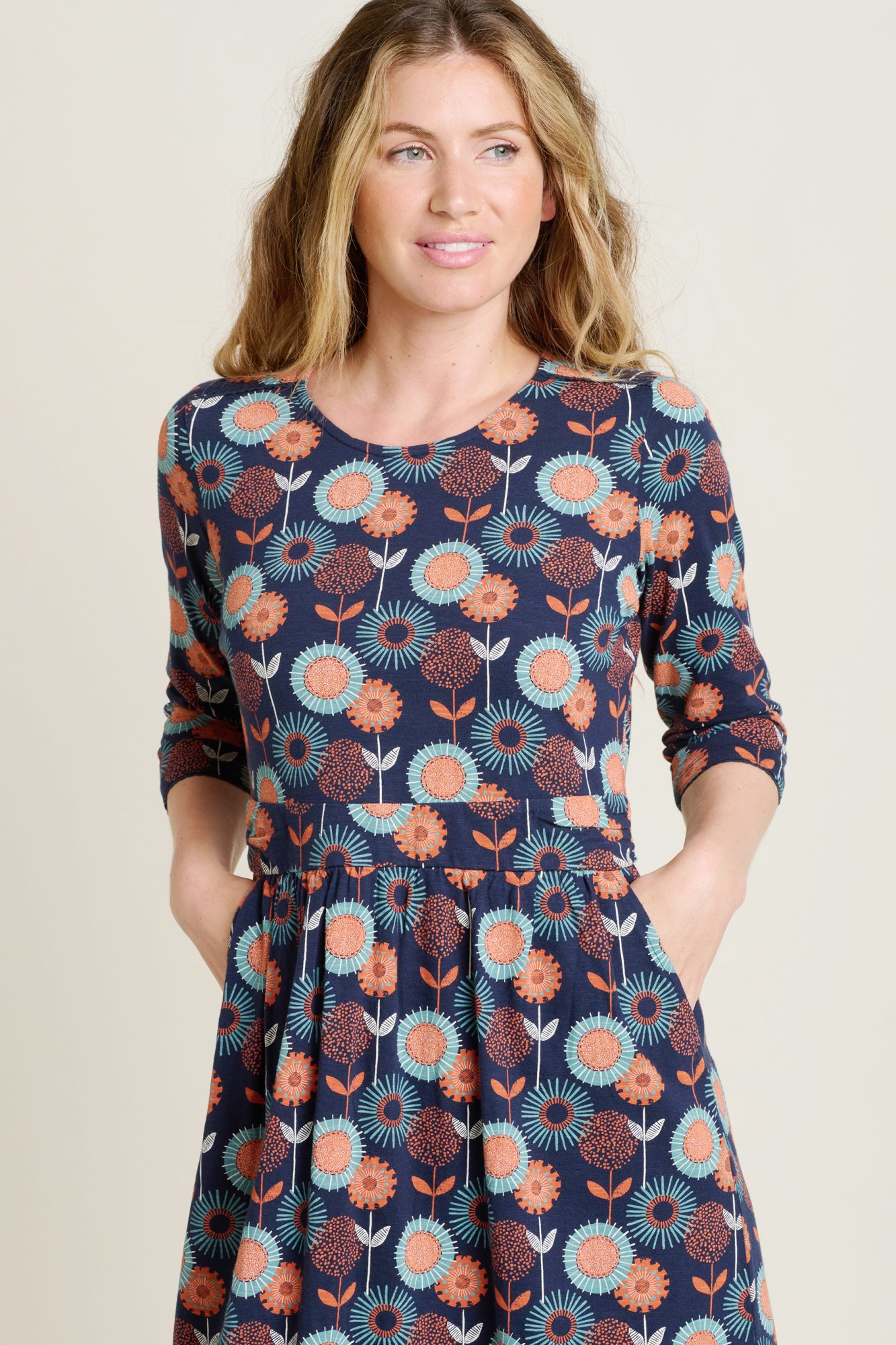 Brakeburn Robe Brakeburn Freya Dress Navy Size 10 - Brakeburn
