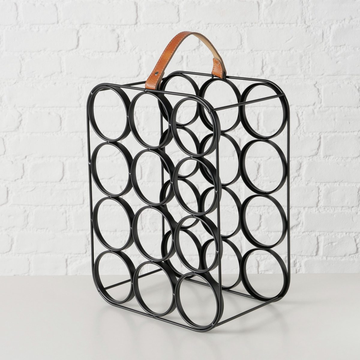 BOLTZE Boltze Botella Rectangular Wine Rack Kitchen Mole Avon