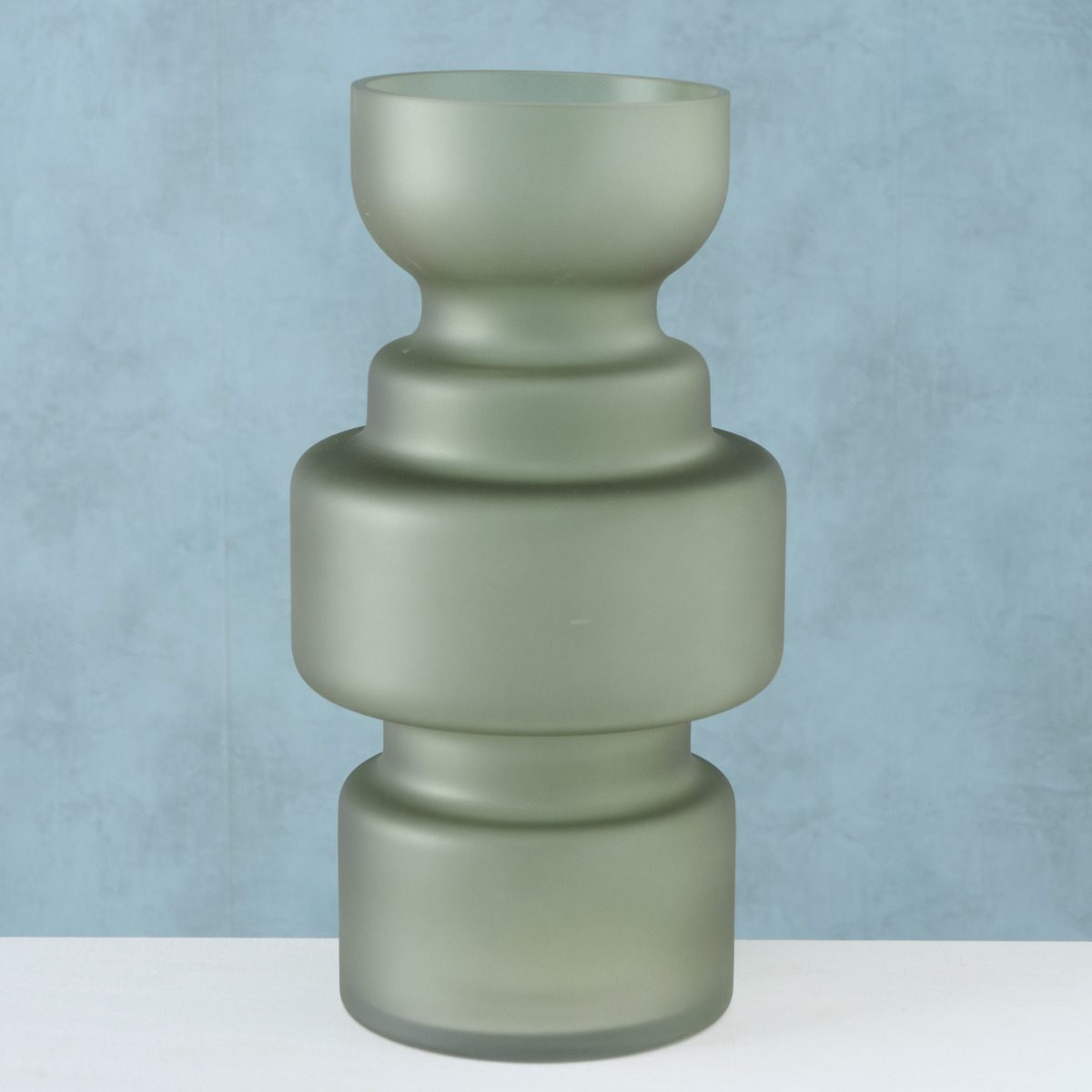 Vaso Boltze Vaso Nordika in vetro laccato nero opaco