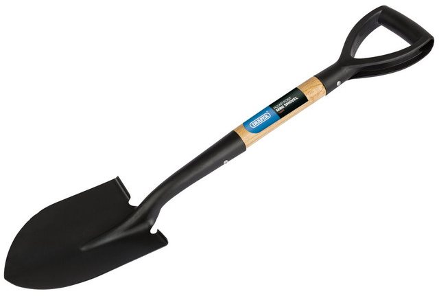 Draper Round Point Mini Wooden Shovel - Forks & Shovels