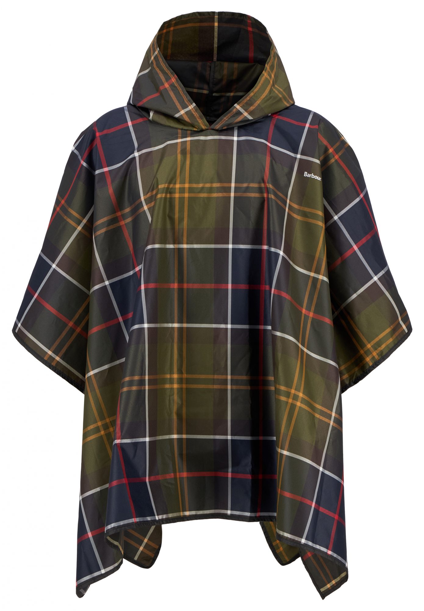 Barbour Unisex Showerproof Tartan Poncho - Barbour -