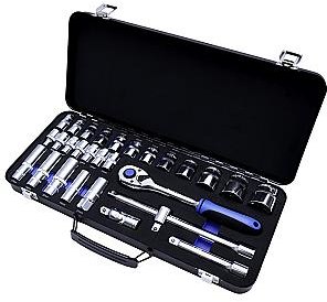 Jefferson Tools Jefferson Socket Set 1/2" Drive 29 Piece - Sockets ...