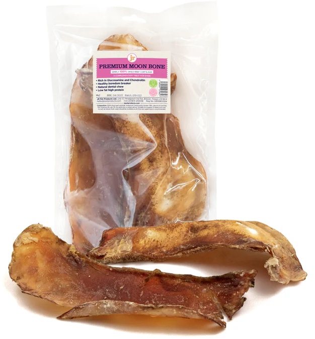 Moonbone Beef J R Pet Premium Moonbone Beef Cartilage Dog Treat - Bones & Appendages
