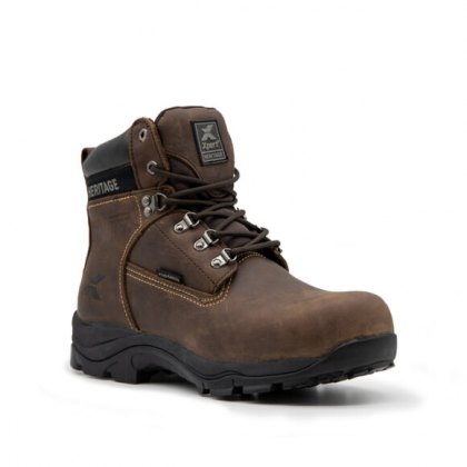 Xpert Workwear Safety Laced Boots Safety Laced Boots