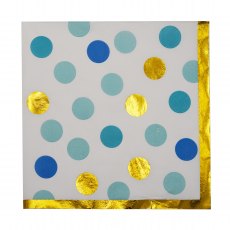 Apac Happy Birthday Spots Paper Napkin 20 Pack