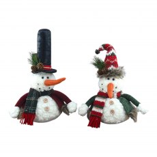Apac Snowman 32cm Assorted