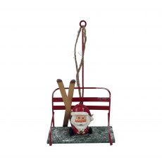 Apac Hanging Ski Lift Santa
