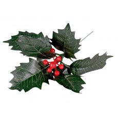 Apac Holly, Ivy & Red Berries 6"