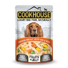 Cook House Fillets In Jelly Dog Food 100g