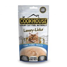 Cook House Luxury Licks Puree Cat Treat 15g 6 Pack