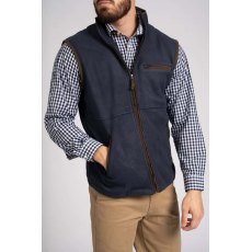 Carabou Berwick Full Zip Fleece Gilet Navy Carabou Berwick Full Zip Fleece Gilet Navy