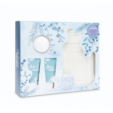 Winter Charm Bath Care & Hot Water Bottle Set