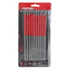 Dekton Non Slip Drill Bit Set 75mm 10 Piece